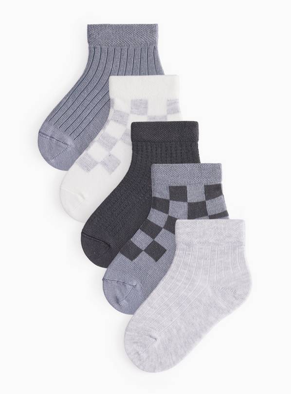 Ankle Socks 5 Pack 1-6 months